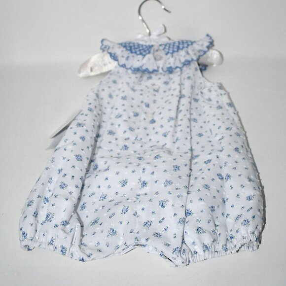 Edgehill Collection 1 Piece Smocked Outfit Size: 9 MOS #S44BE3701 NWT - Picture 2 of 3